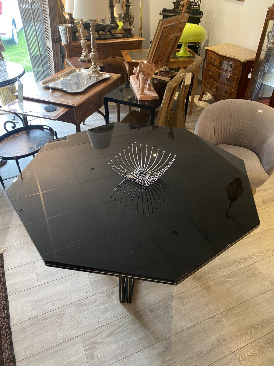 Table 8 couverts Pierre Vandel Paris 1970-photo-2