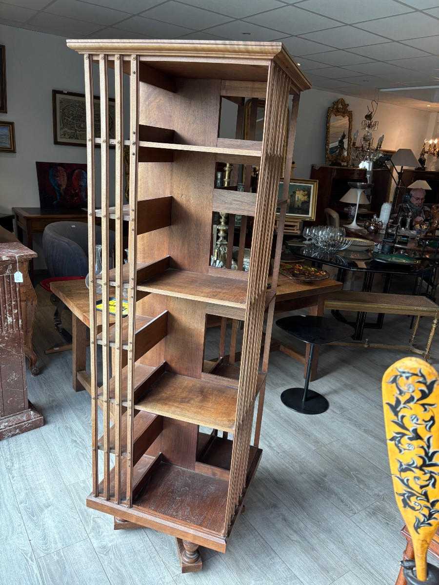 Grande bibliothèque tournante 182cm-photo-5