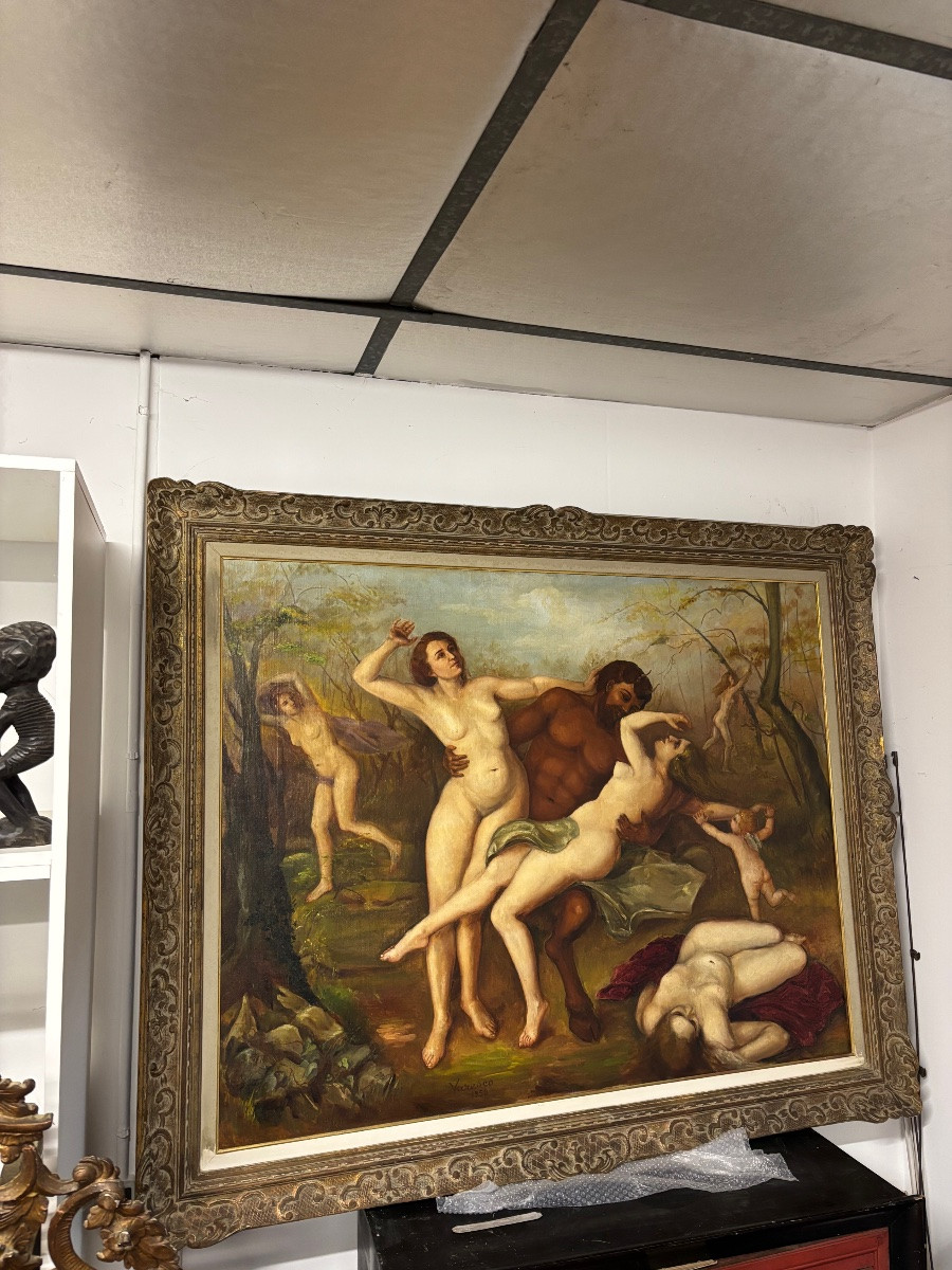 Painting 151x112 Maud Varesco XXth -photo-2