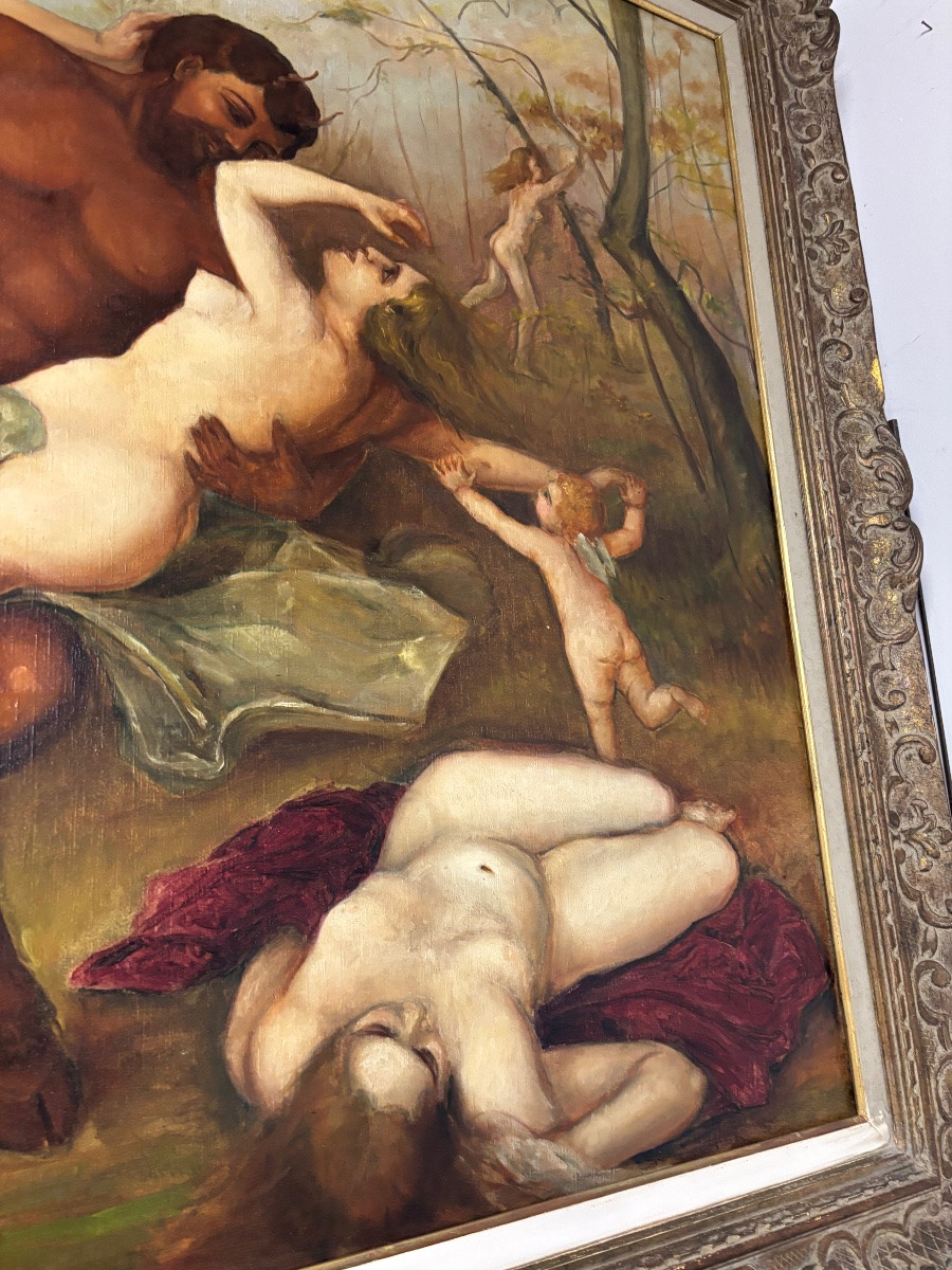 Painting 151x112 Maud Varesco XXth -photo-3