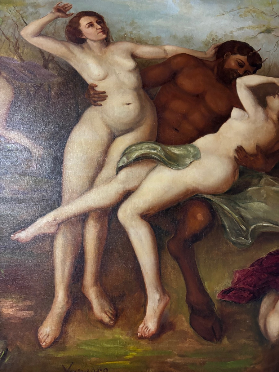 Painting 151x112 Maud Varesco XXth -photo-4