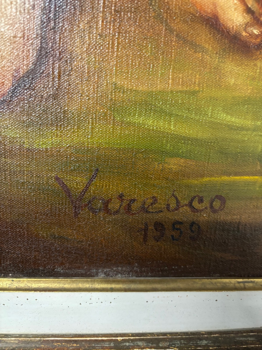 Painting 151x112 Maud Varesco XXth -photo-3