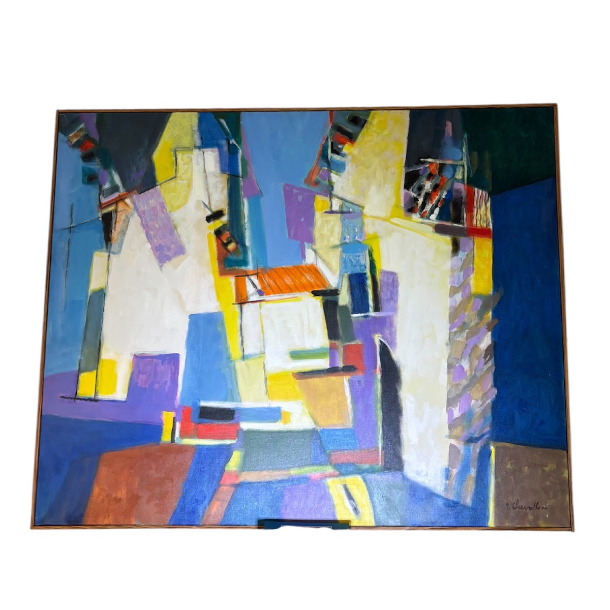 Jean Chevoleau Painting 