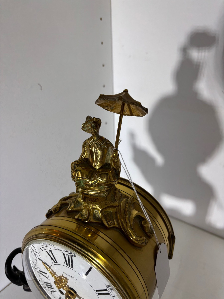Pendule à l éléphant : maison Chardon -photo-3