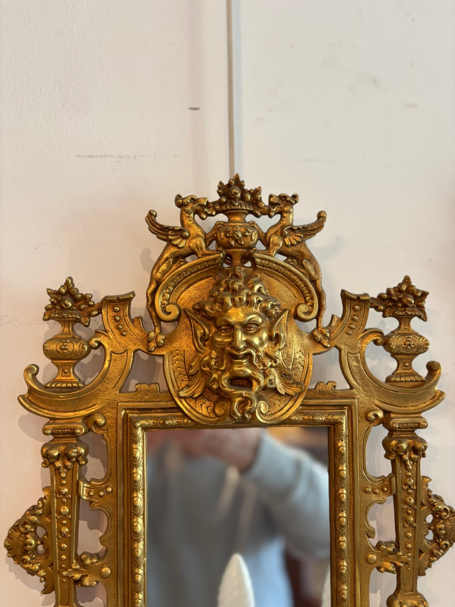 Pair Of Gilded Bronze Sconces N |||-photo-3