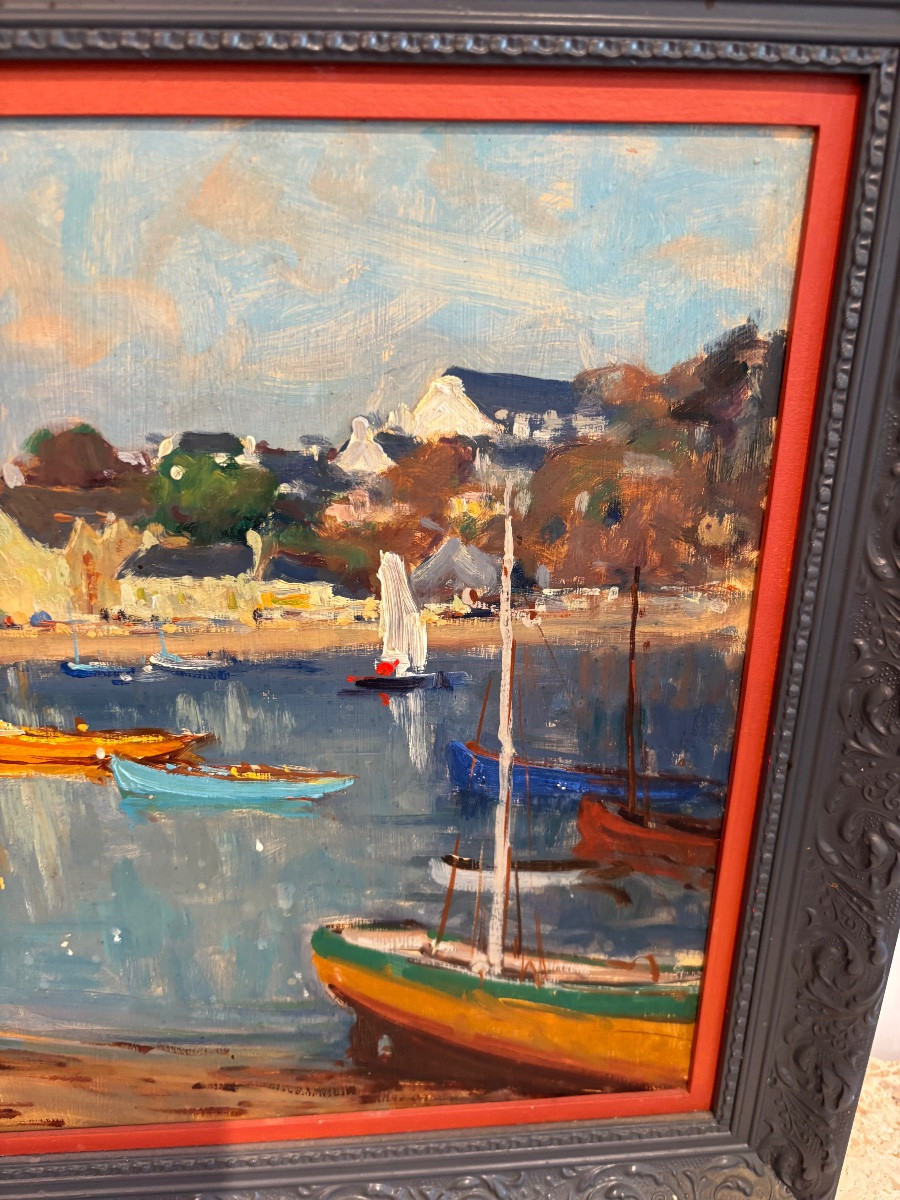 Tableau port breton -photo-2