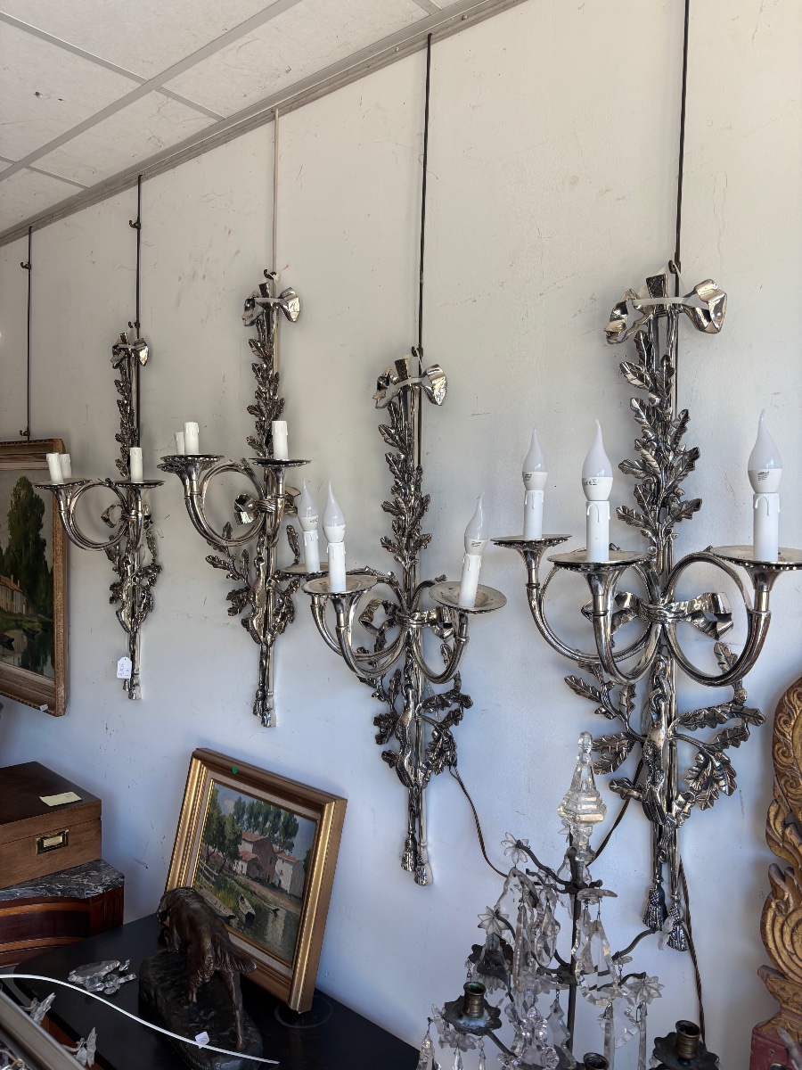 Set Of For Silverered Bronze-photo-7