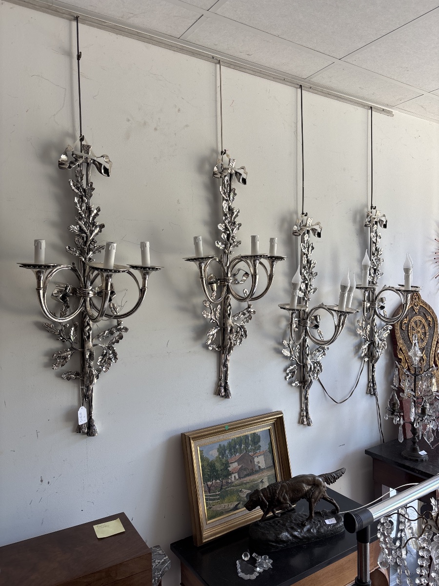 Set Of For Silverered Bronze-photo-8