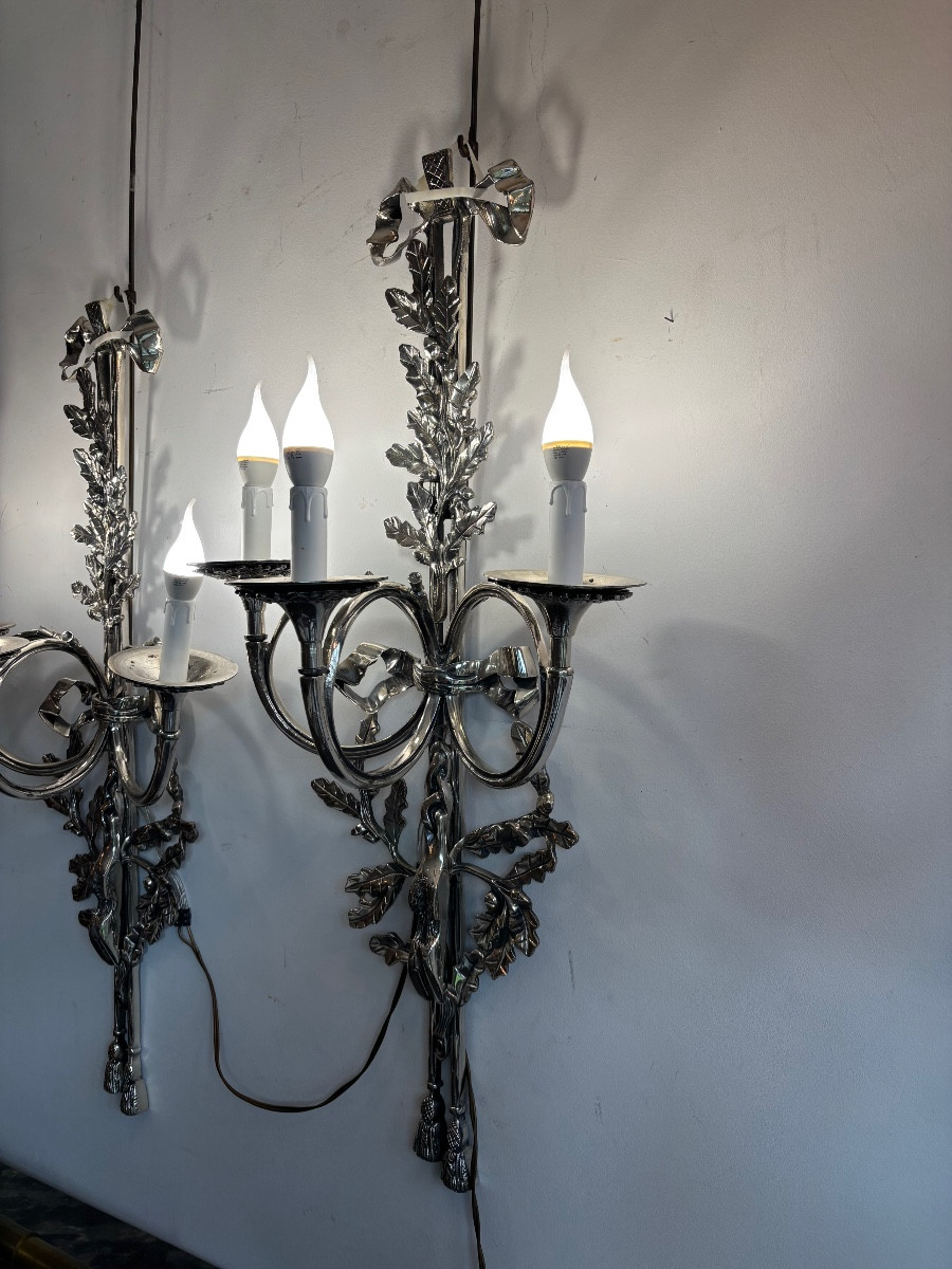 Set Of For Silverered Bronze