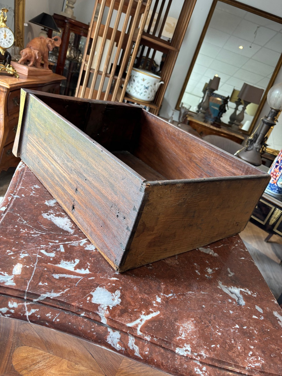 Commode Louis XV  18 iem tombeau marqueterie -photo-3