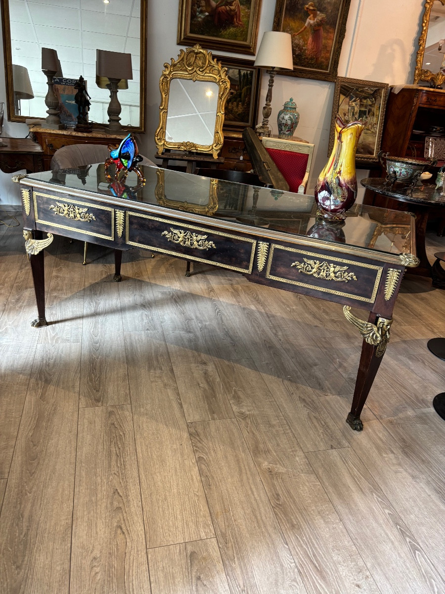 Grand bureau style retour d Egypte 