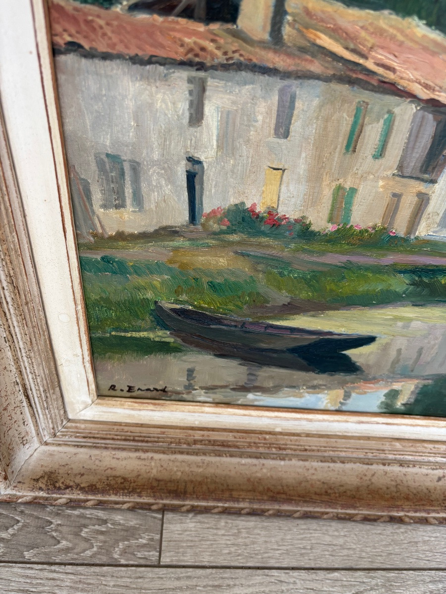 Raymond Enard . Marais poitevin -photo-2