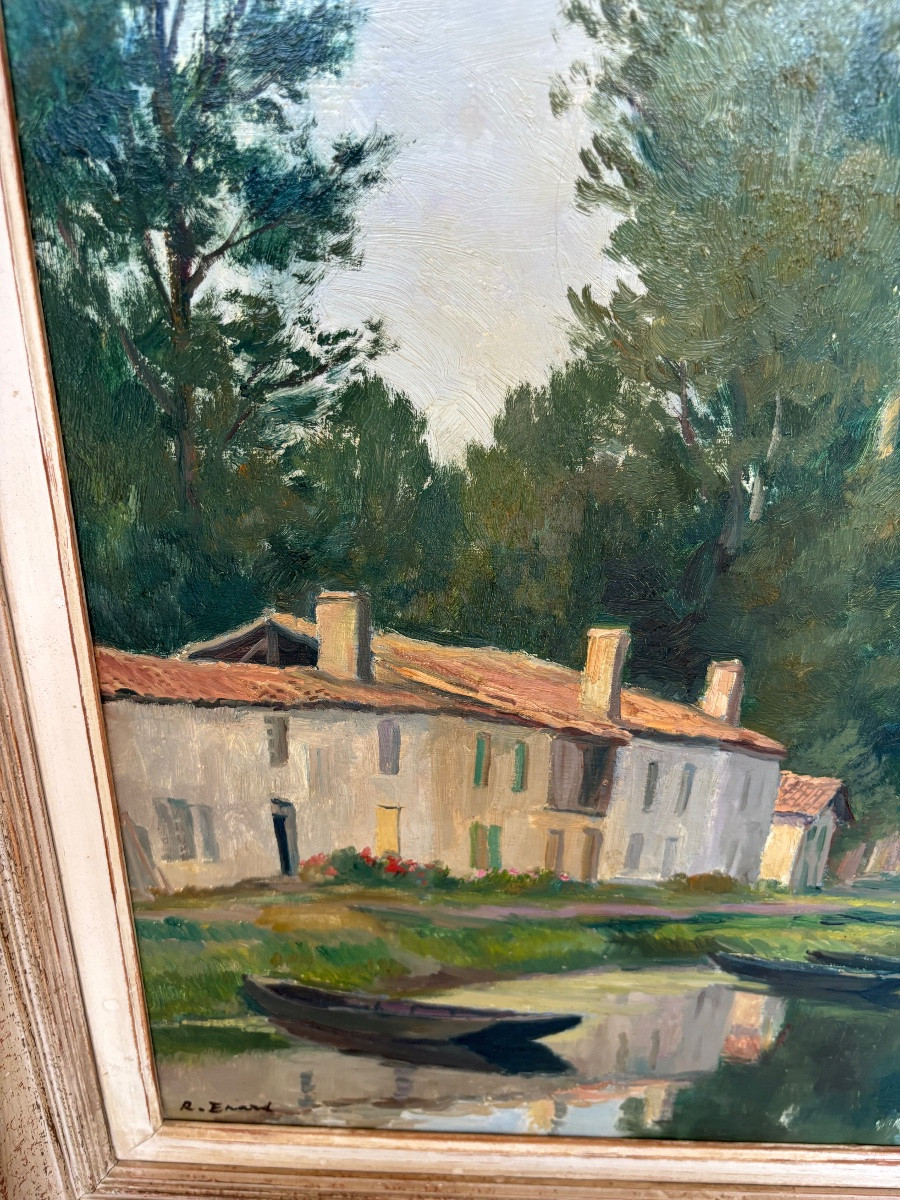 Raymond Enard . Marais poitevin -photo-4