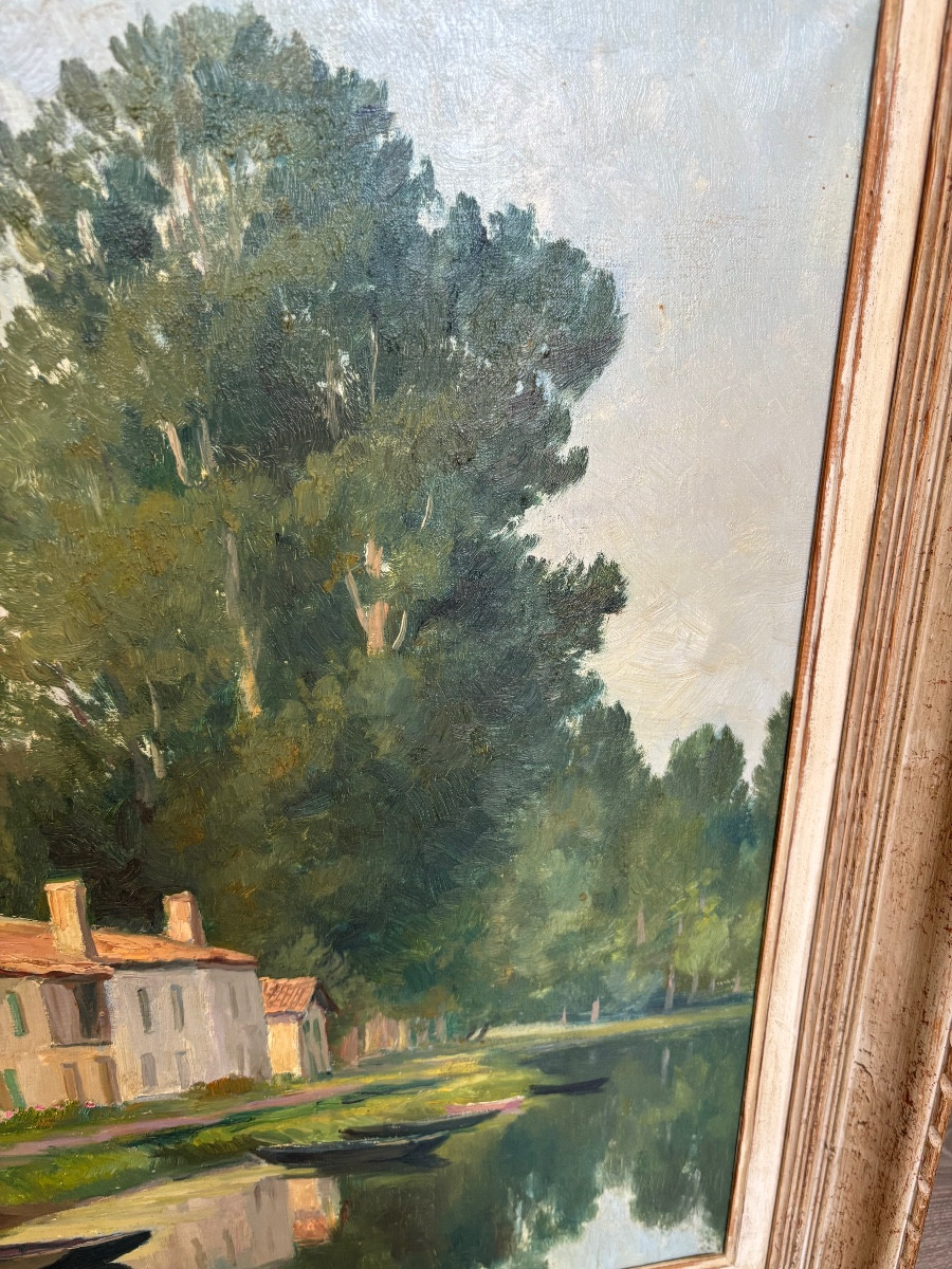 Raymond Enard . Marais poitevin -photo-1