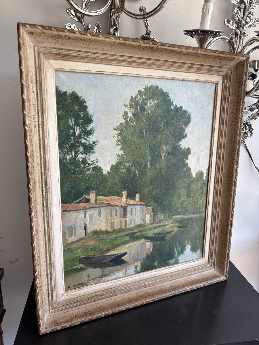 Raymond Enard . Marais poitevin -photo-2