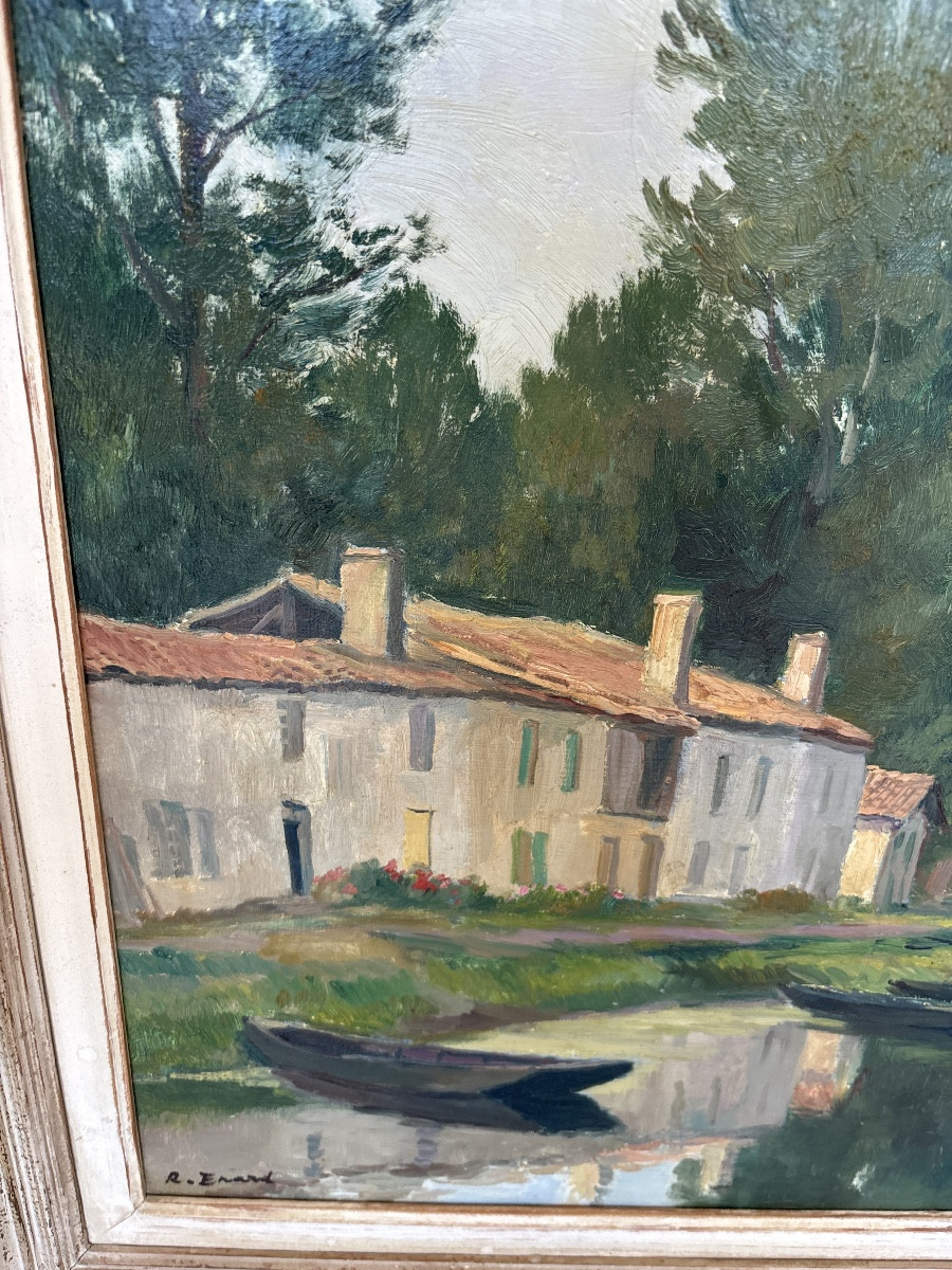 Raymond Enard . Marais poitevin -photo-3