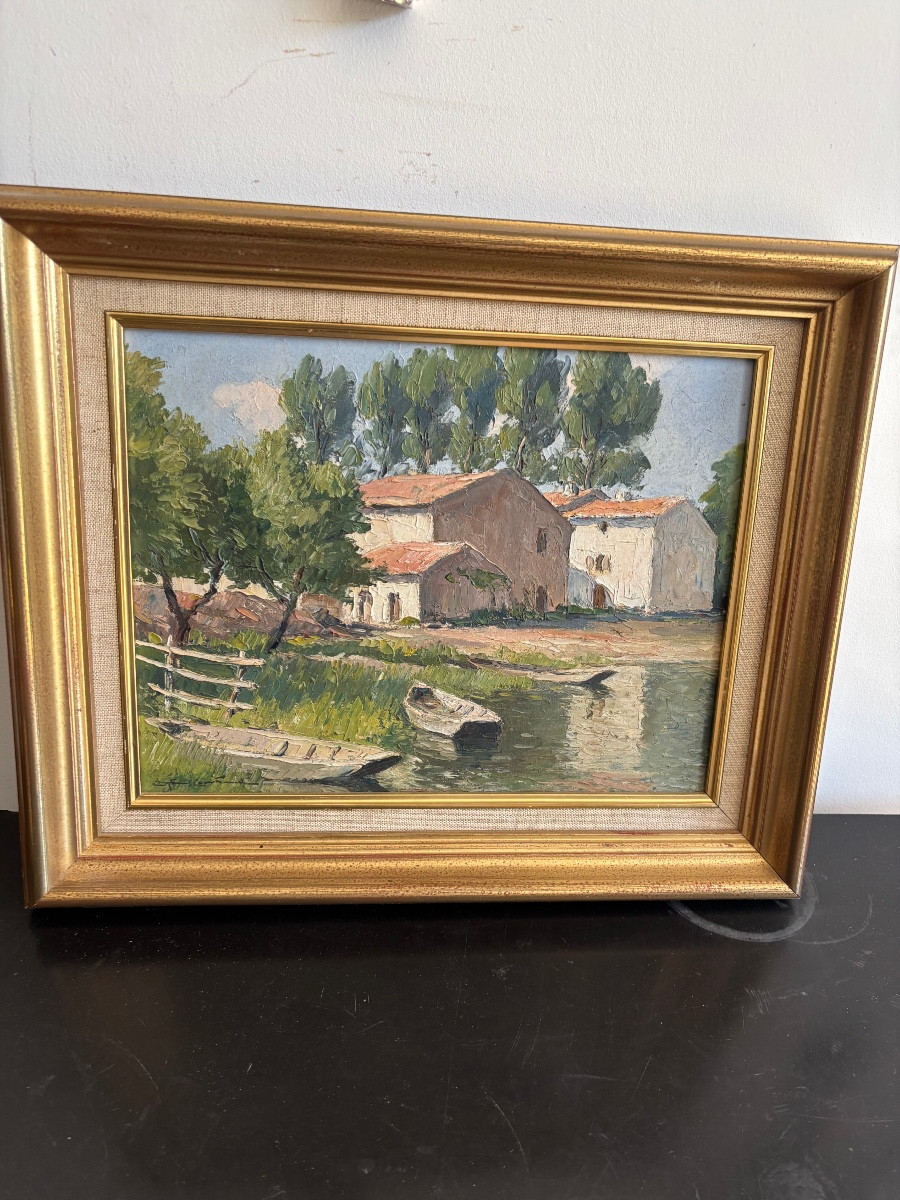 Christian Couillaud . Marais Poitevin