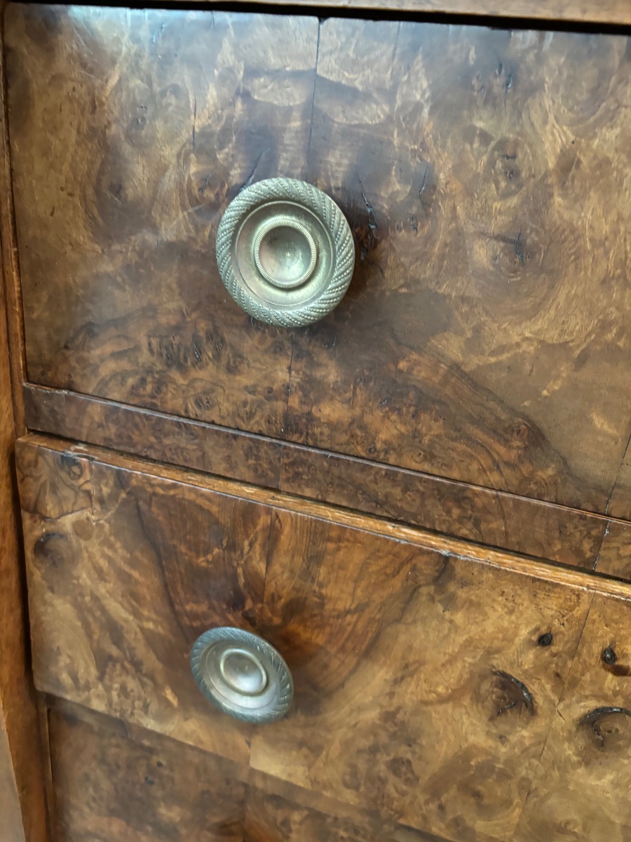 Commode 19 iem ronce de noyer -photo-3