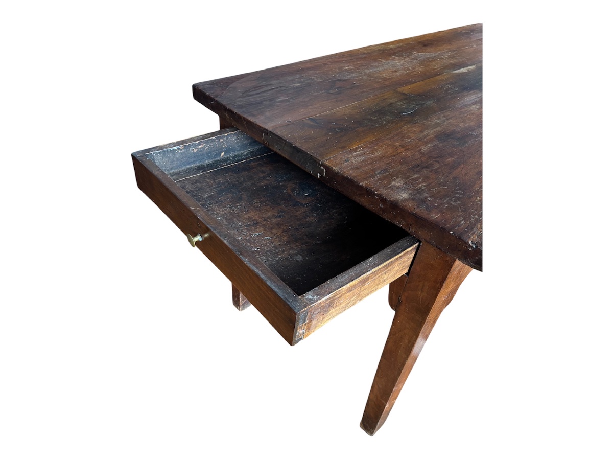 Table de ferme 232,5 noyer -photo-2