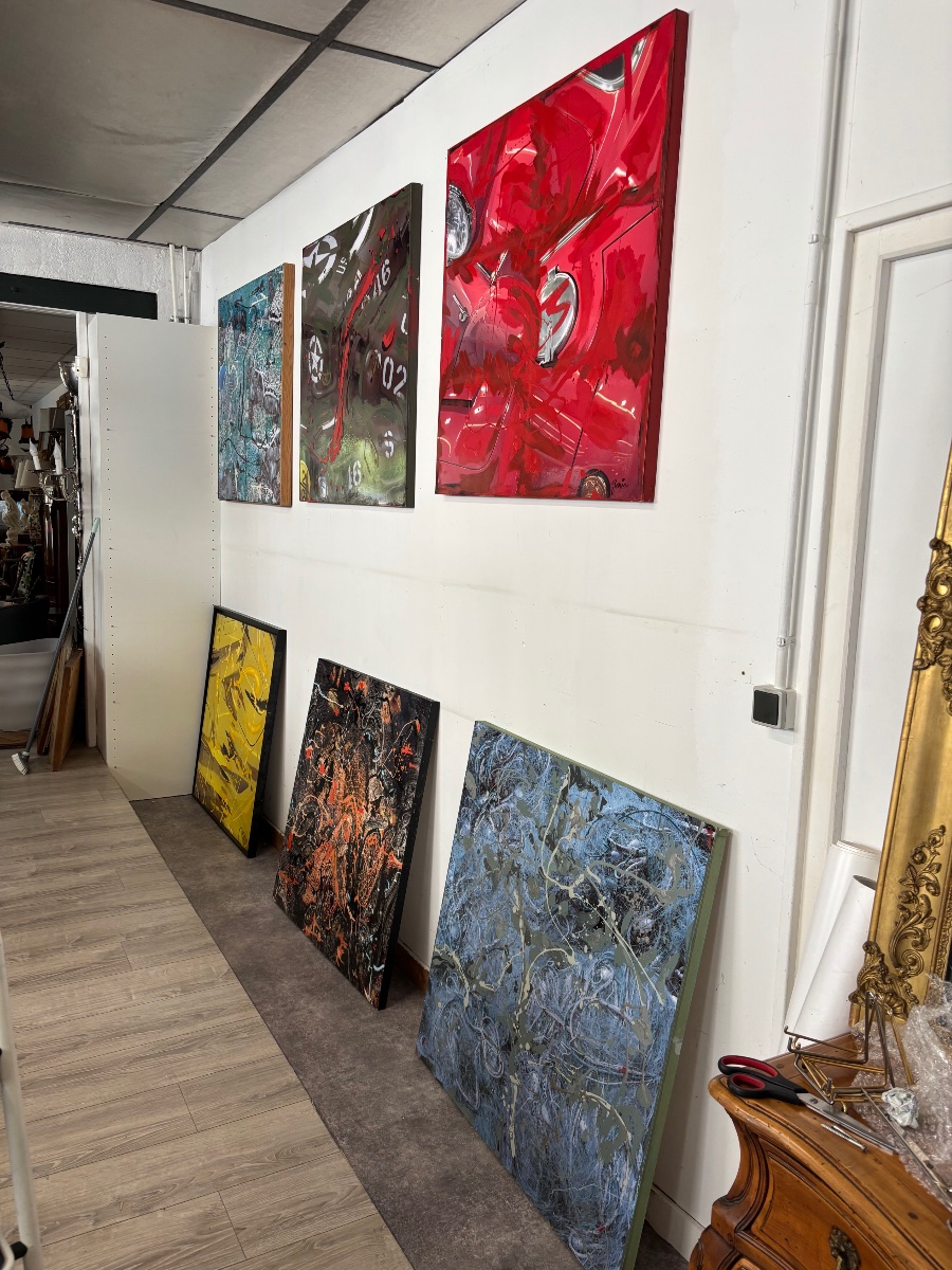 François Gonin / Mixed-media Paintings -photo-2