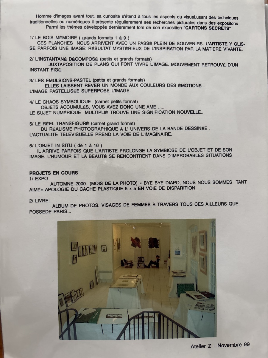 François Gonin / Technique Mixte tableaux modernes  -photo-6