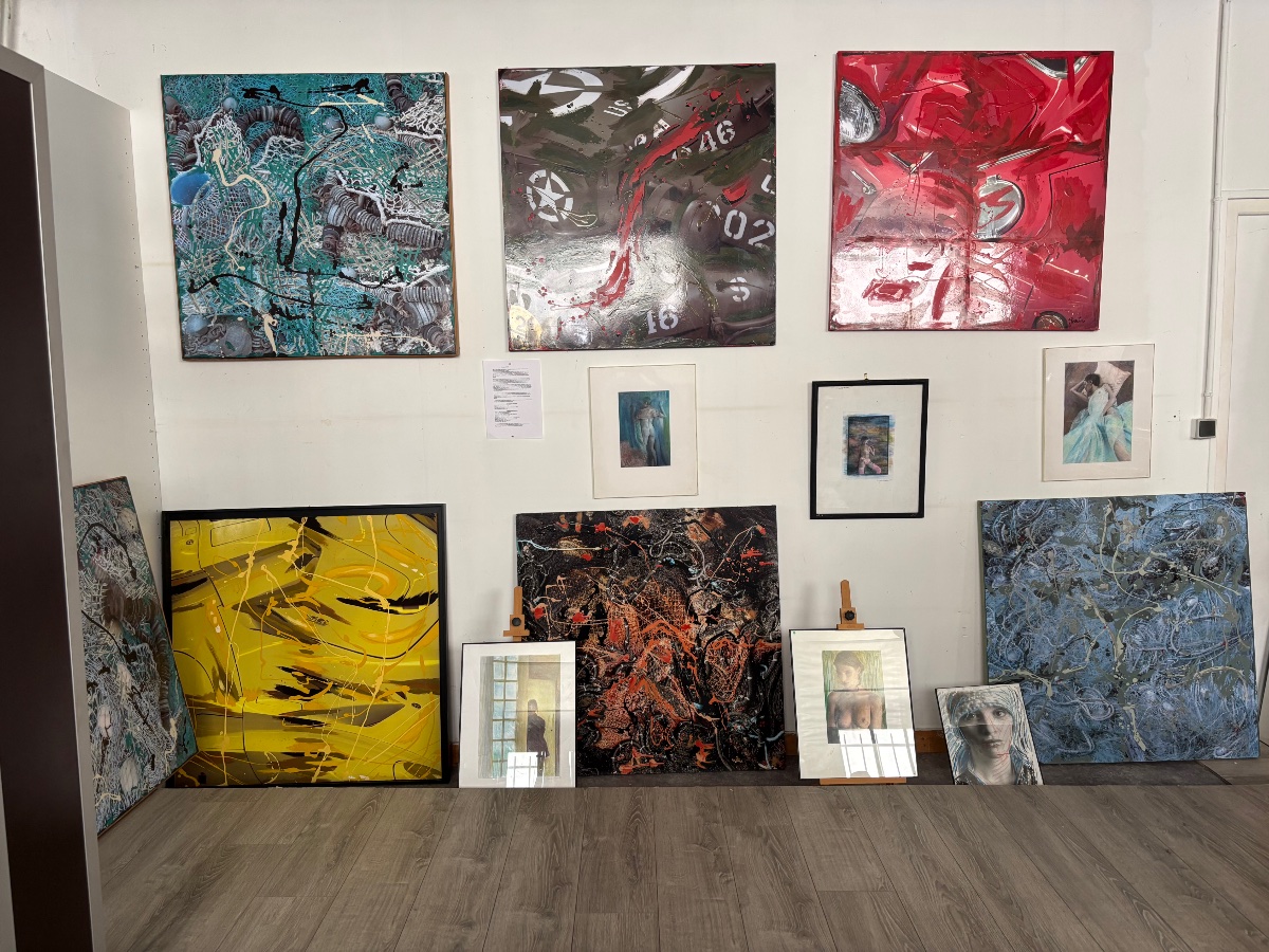 François Gonin / Mixed-media Paintings 