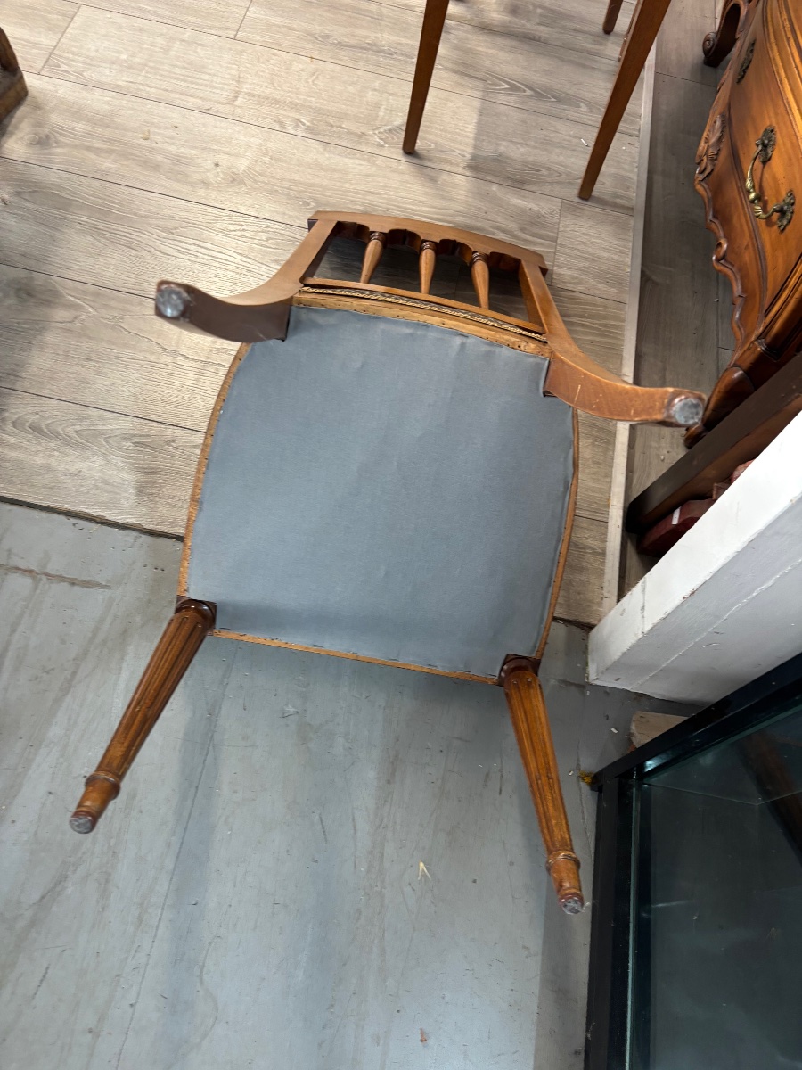 Set Of 6 Louis XVI-style Chairs -photo-4