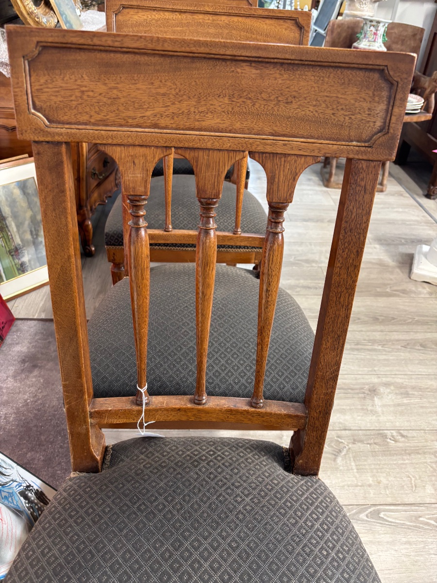 Set Of 6 Louis XVI-style Chairs -photo-6