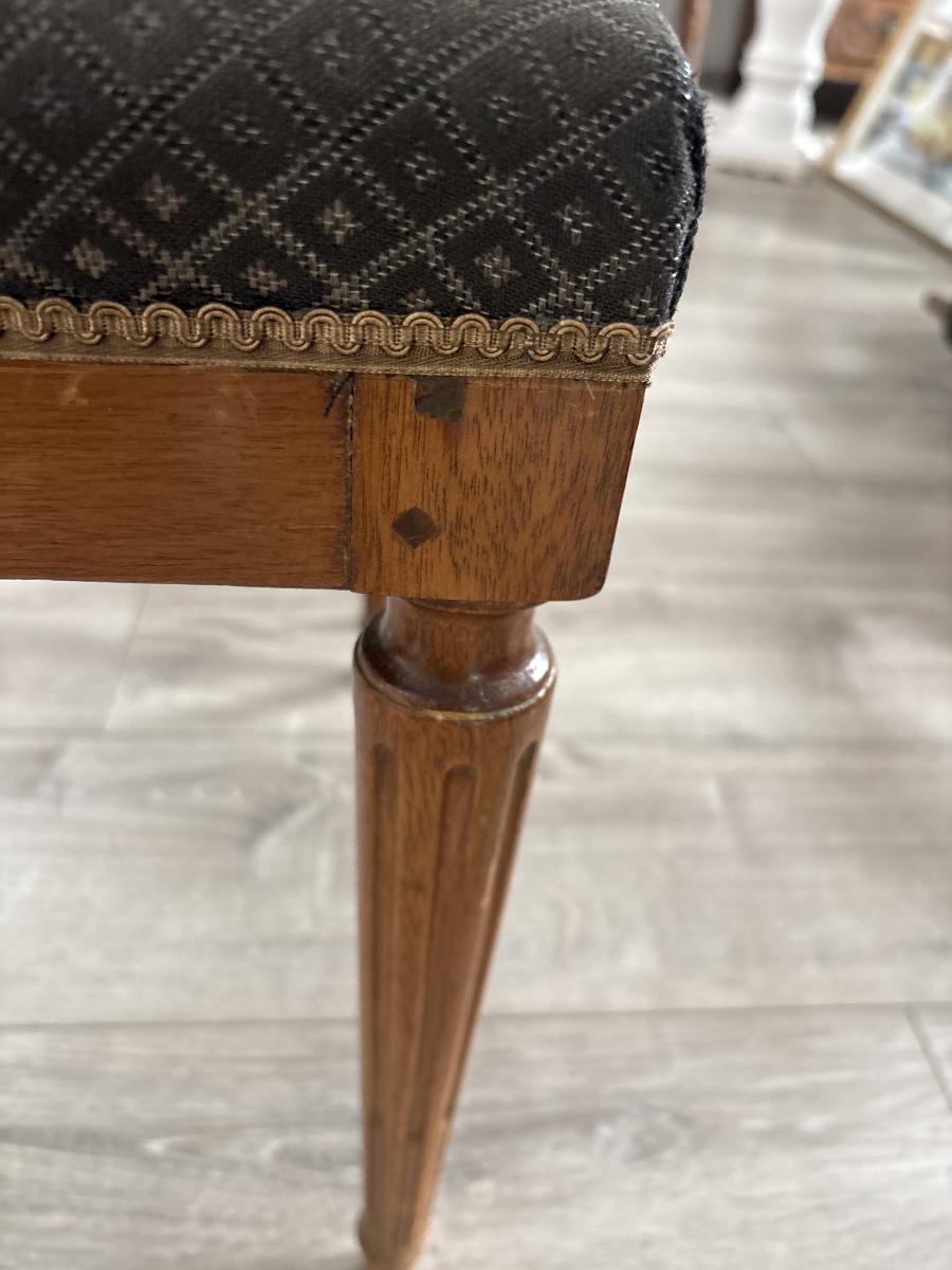 Set Of 6 Louis XVI-style Chairs -photo-3