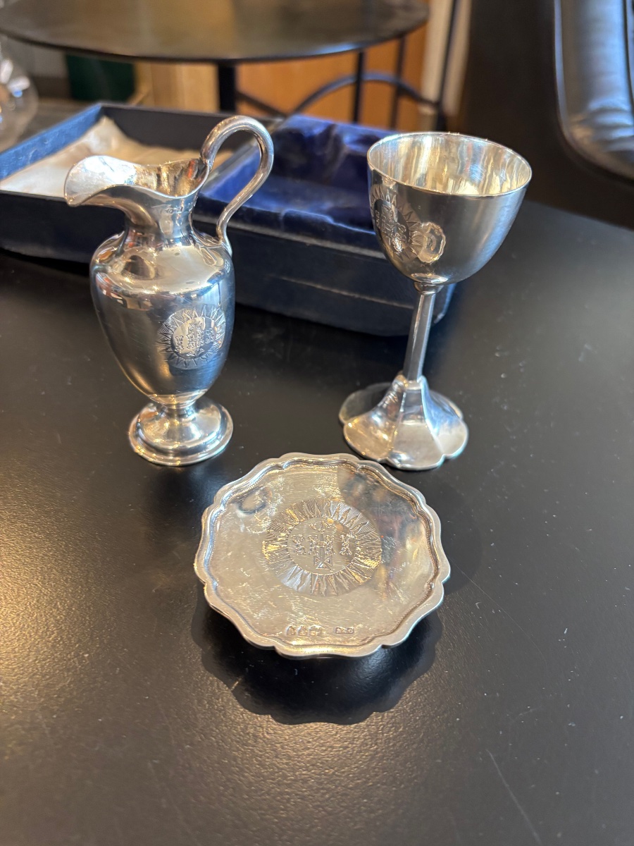 English Silver Box From Ostia 