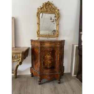 Meuble D Appui Napoléon 3  galbé 1 porté 