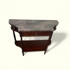 Console Louis XVI d époque acajou 