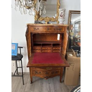 Louis XV Style Drop-front Secretary  