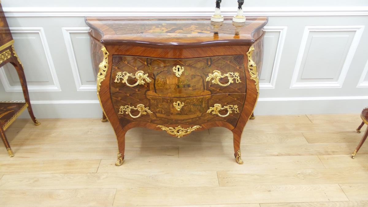 Time Attributed To Louis XV Commode Mattyjs Horrix