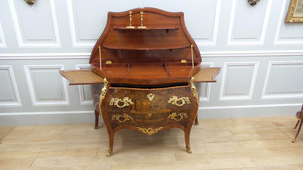 Time Attributed To Louis XV Commode Mattyjs Horrix-photo-2