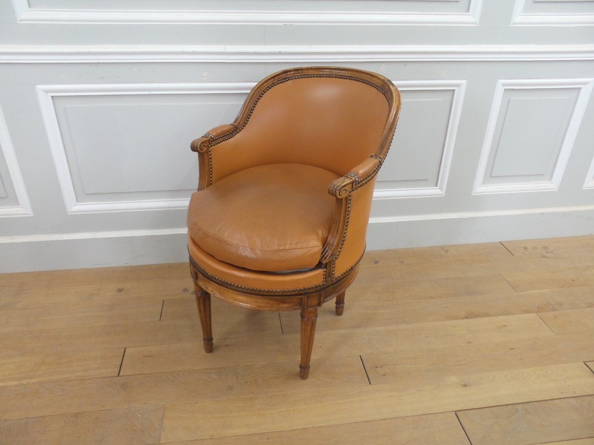 Louis XVI Period Armchair-photo-4