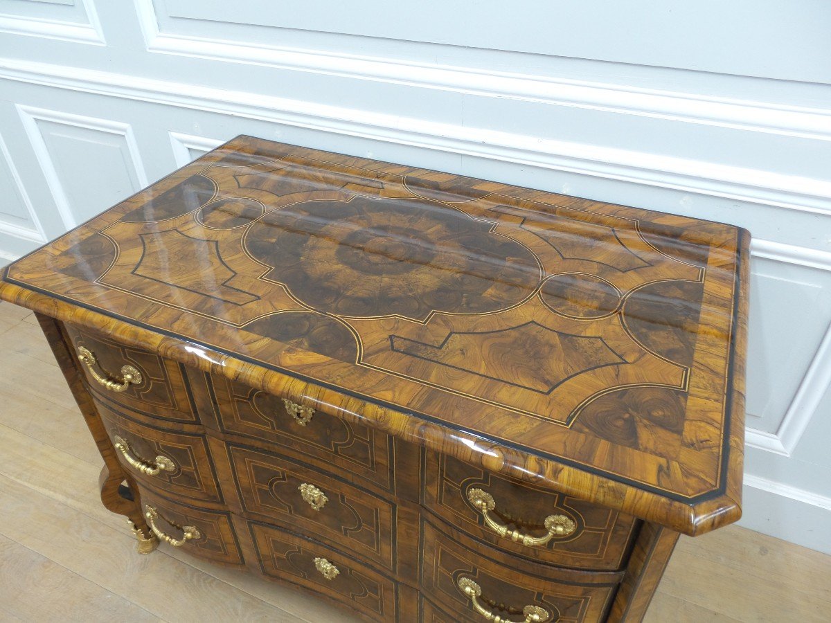 Mazarine Chest Of Drawers, Louis XIV Period-photo-2