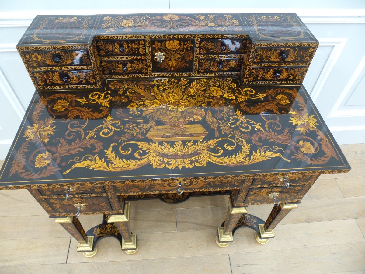 Louis XIV Period Mazarin Desk-photo-3