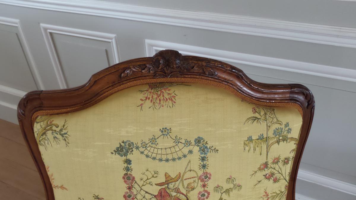 Fauteuils d'époque Louis XV-photo-4