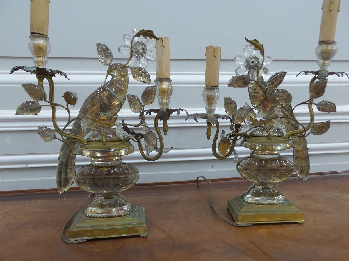 Paire De Lampes Bagues-photo-2