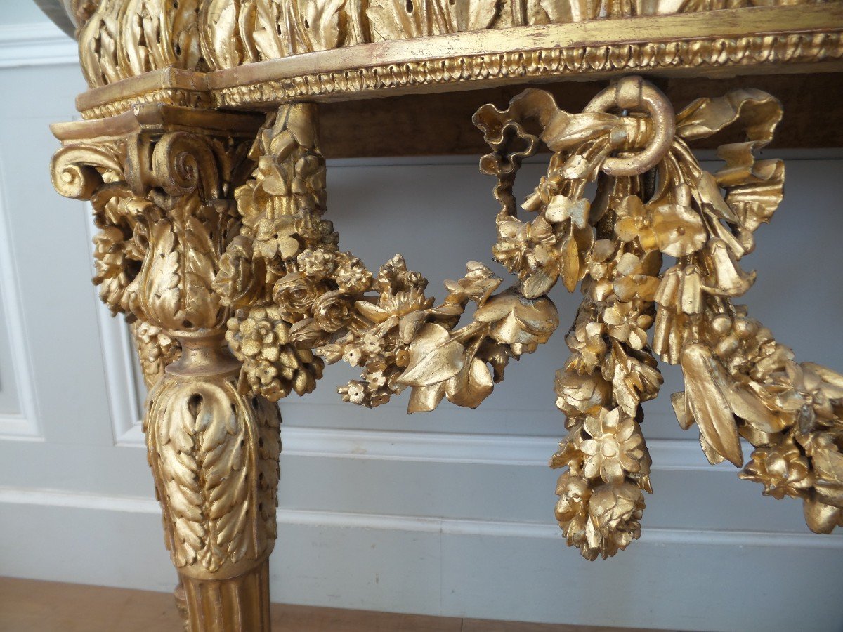 Console d'époque Louis XVI-photo-3