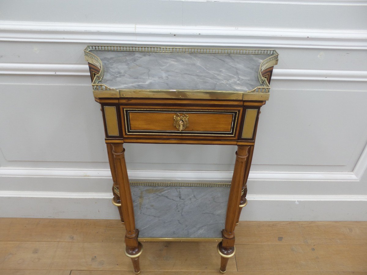 Petite Console d'époque Louis XVI -photo-3