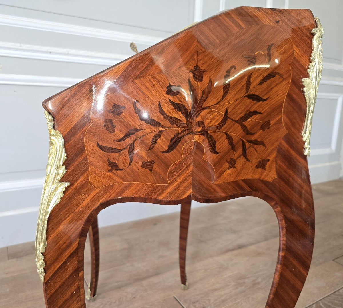 Bureau de pente d'époque Louis XV-photo-3