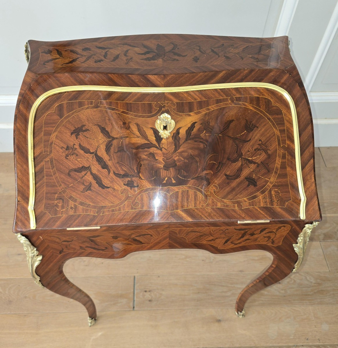 Bureau de pente d'époque Louis XV-photo-1