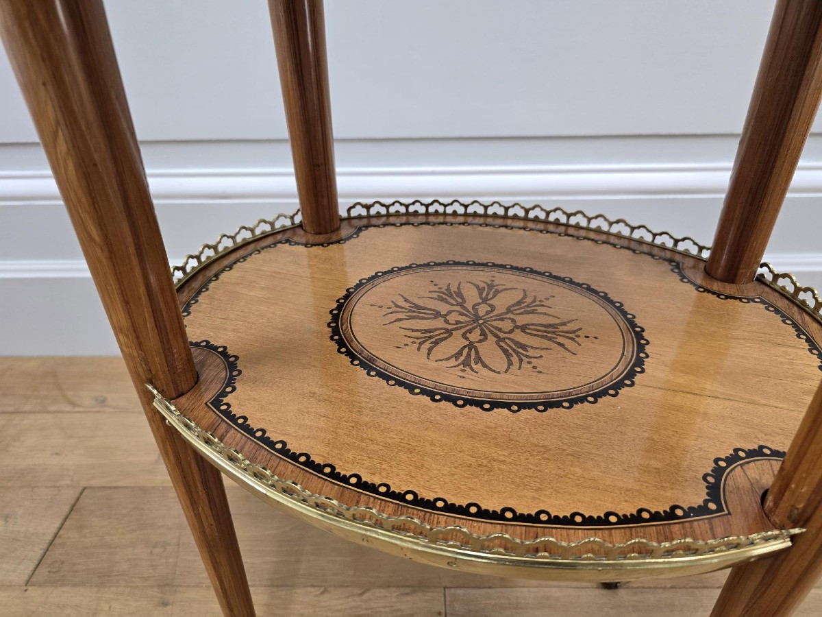 Louis XVI Period Coffee Table-photo-4