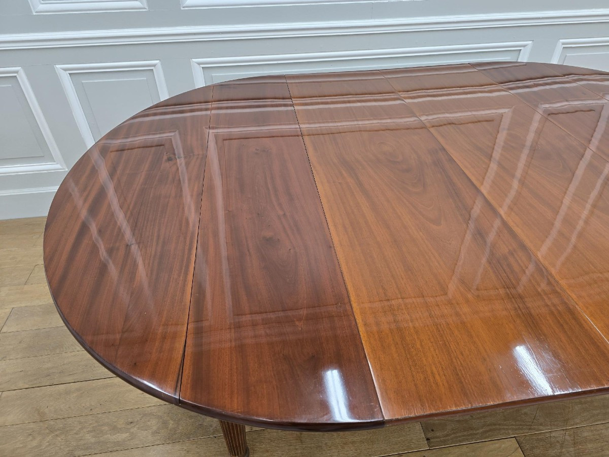 Large 19th-century Mahogany Table-photo-1