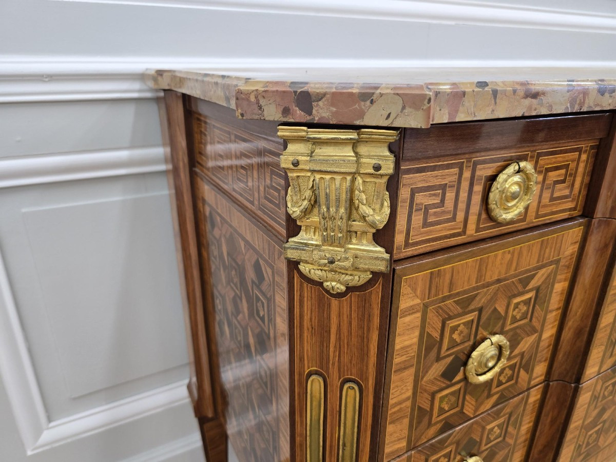 Louis XVI Period Chest Of Drawers-photo-3
