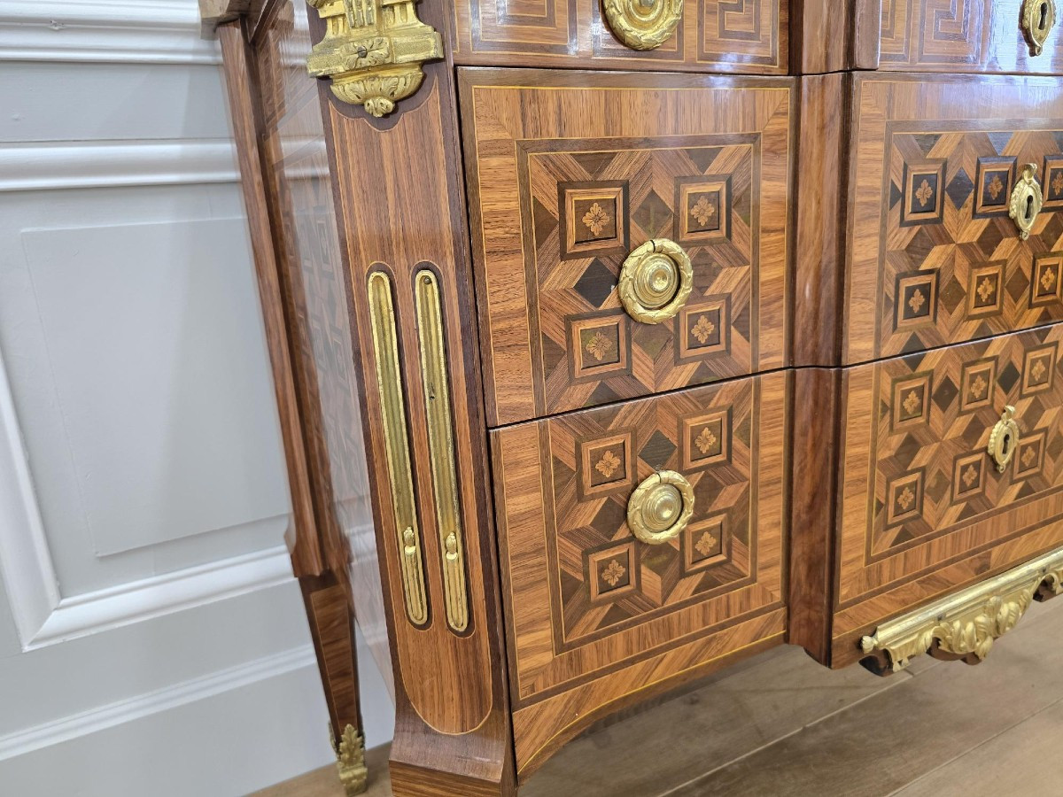 Louis XVI Period Chest Of Drawers-photo-2