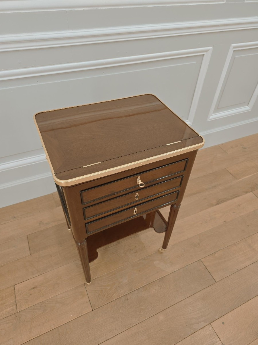 Tronchin Chiffonier Table From The Louis XVI Period -photo-3