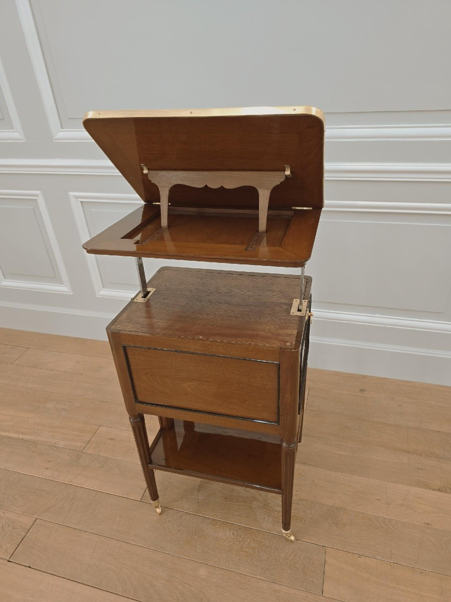 Tronchin Chiffonier Table From The Louis XVI Period -photo-4